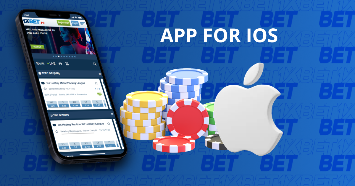 1xBet app for iOS Indonesia